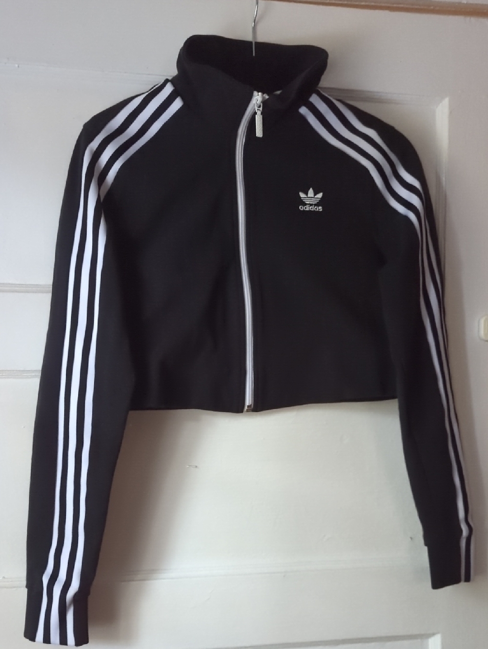 Adidas Cropped Track Jacket - Picture 4 of 8